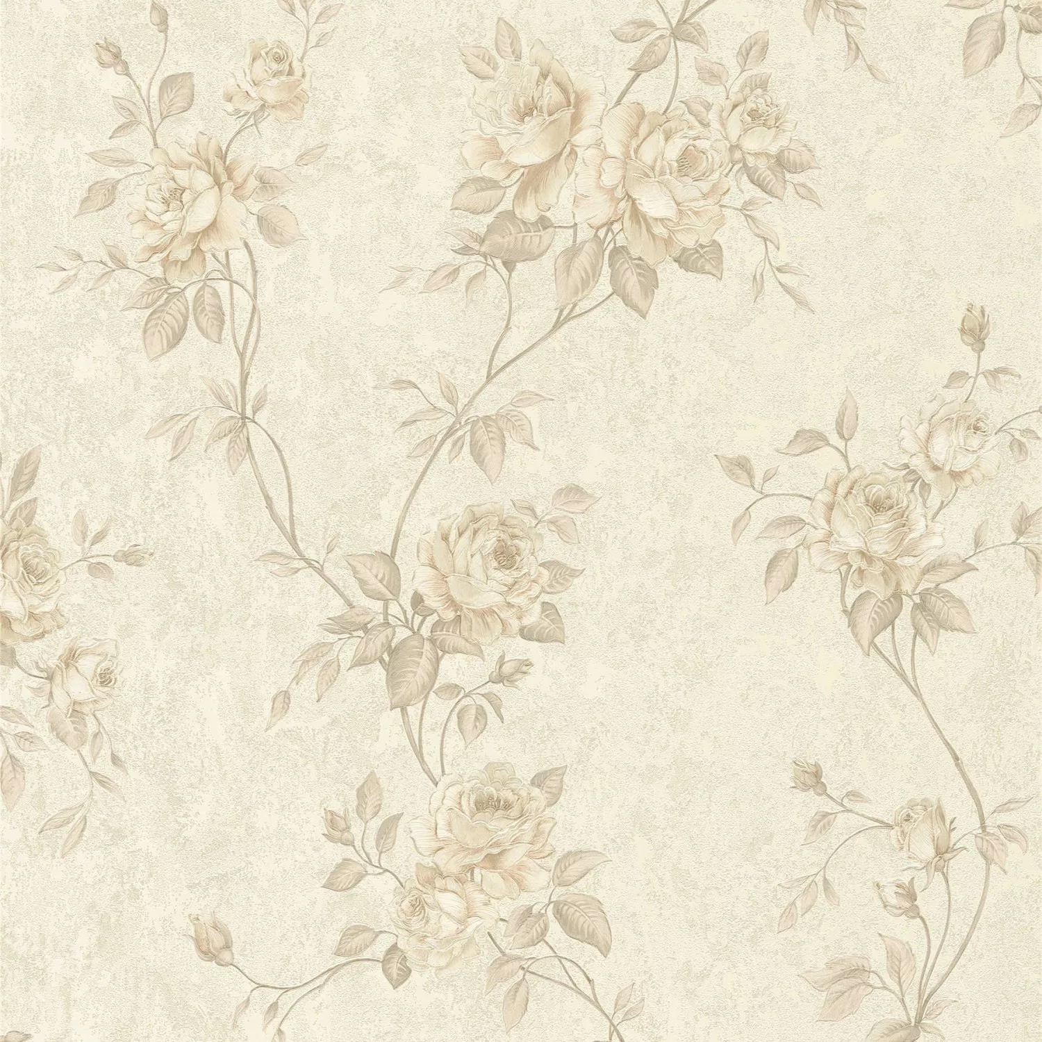 Tadessi Tapete Blumen Pino M1 No 2938 Vliestapete Braun Beige Floral Klassi günstig online kaufen