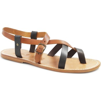 Gianluca - L'artigiano Del Cuoio  Sandalen 530 U MORO-CUOIO LGT-CUOIO günstig online kaufen