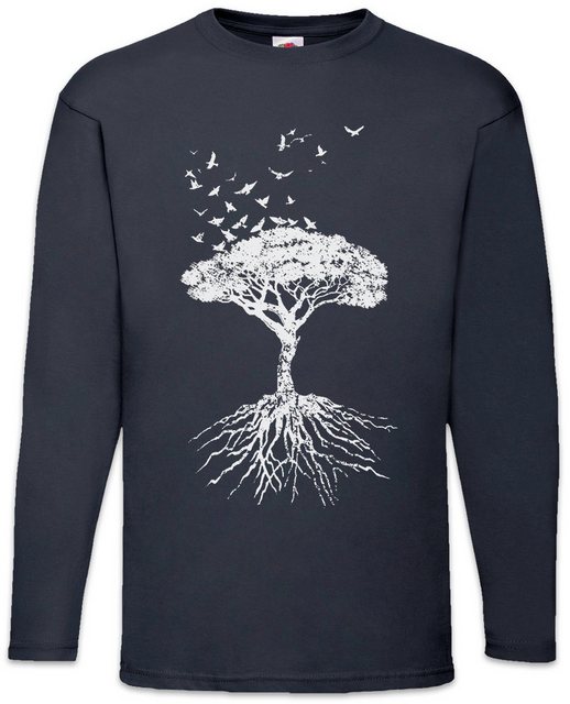 Urban Backwoods Langarmshirt Yggdrasil Tree Logo VII Langarm T-Shirt Arsen günstig online kaufen