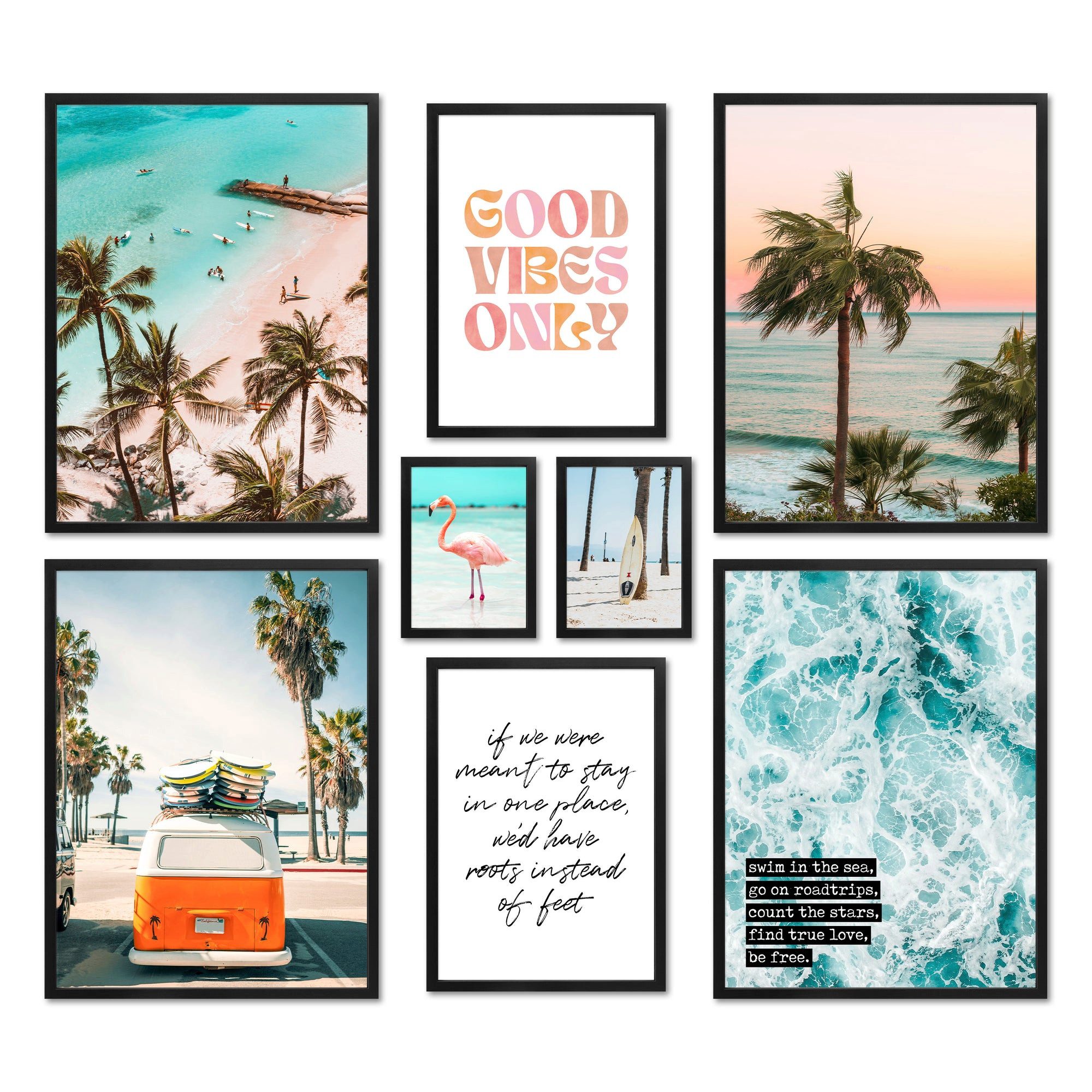 ARTFAVES Bilder-Collage Poster Set - SUMMER günstig online kaufen