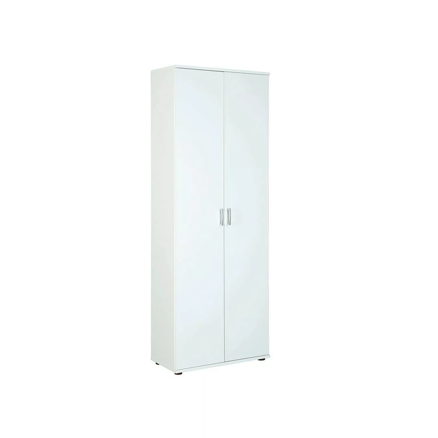 ebuy24 Kleiderschrank Arta Kleiderschrank 5 Ablagen, weiss. günstig online kaufen