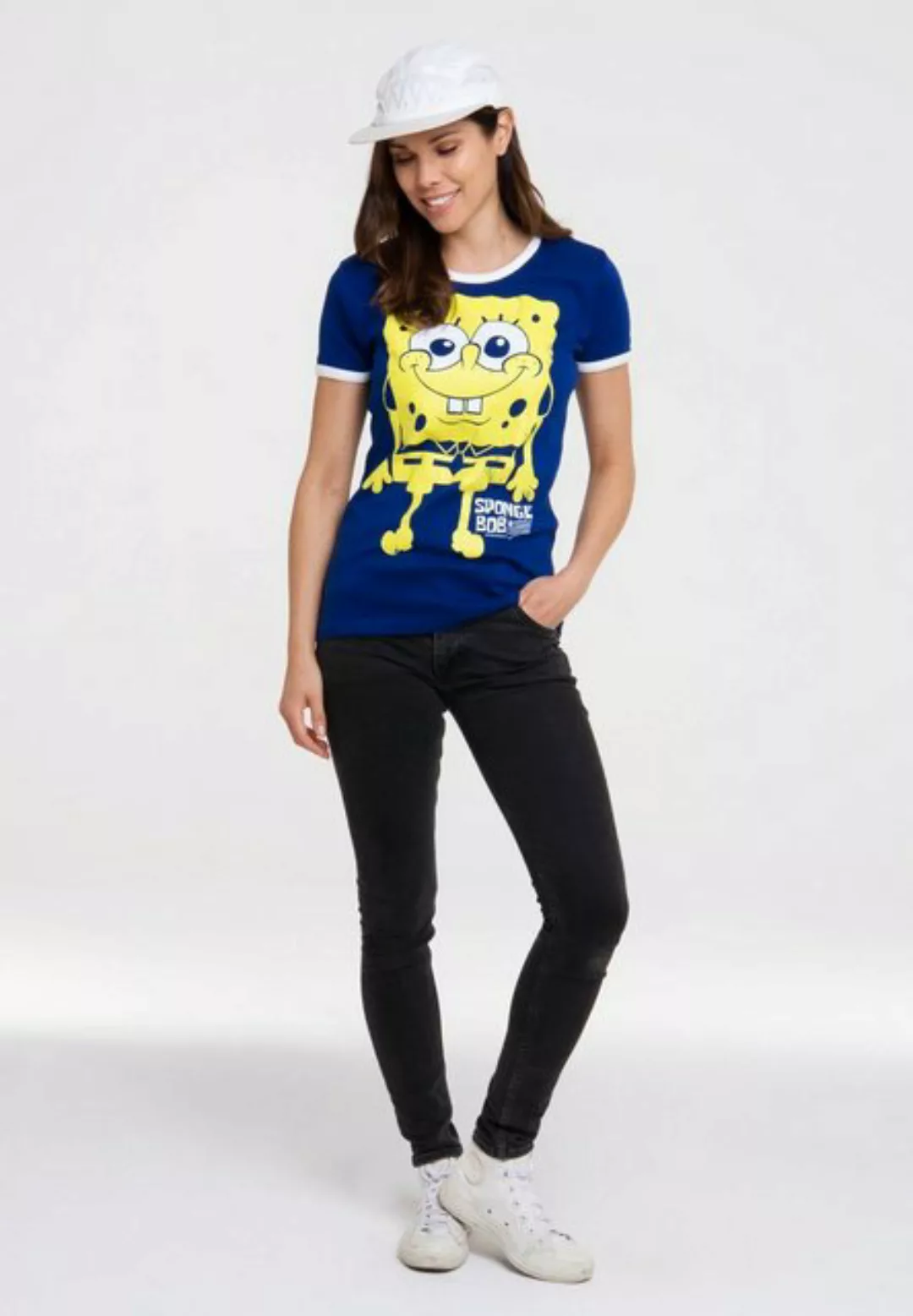 LOGOSHIRT T-Shirt "Spongebob Schwammkopf", mit lizenziertem Print günstig online kaufen