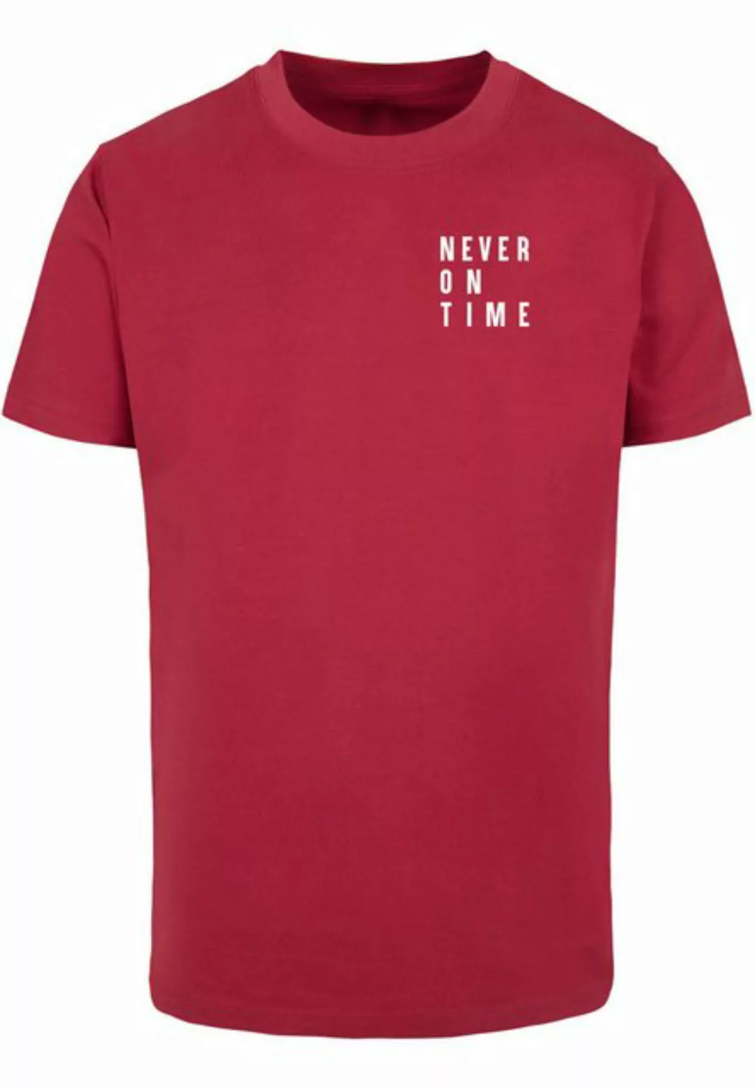 MisterTee Kurzarmshirt MisterTee Damen Never On Time Tee (1-tlg) günstig online kaufen