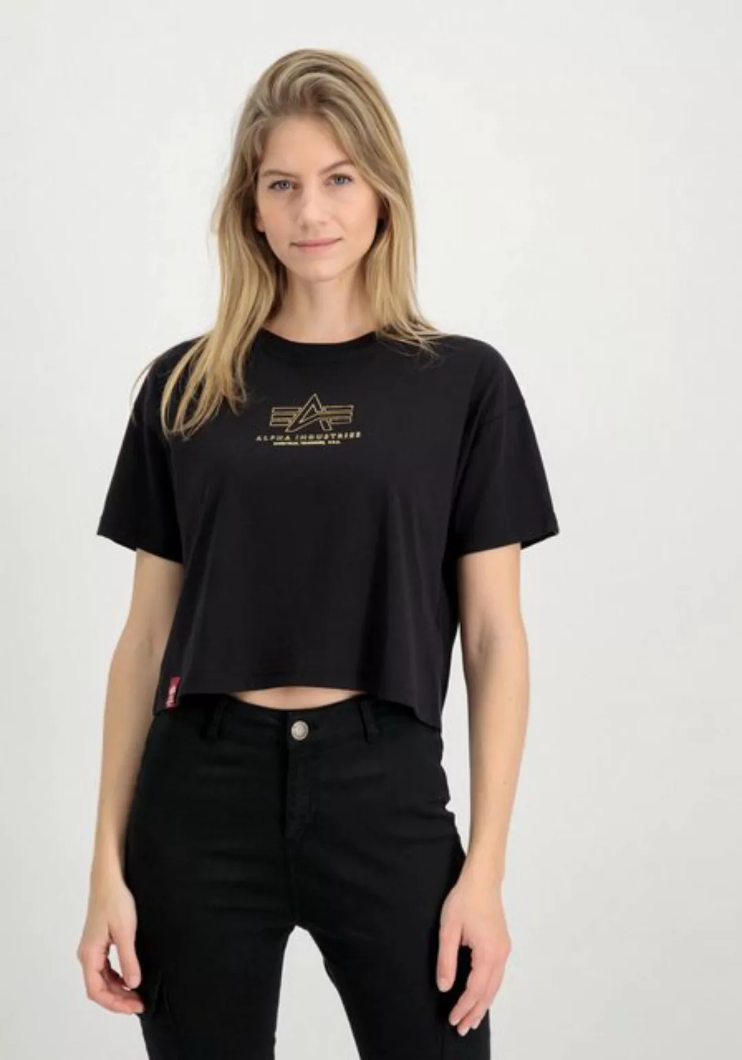 Alpha Industries T-Shirt ALPHA INDUSTRIES Women - T-Shirts Basic T COS ML F günstig online kaufen