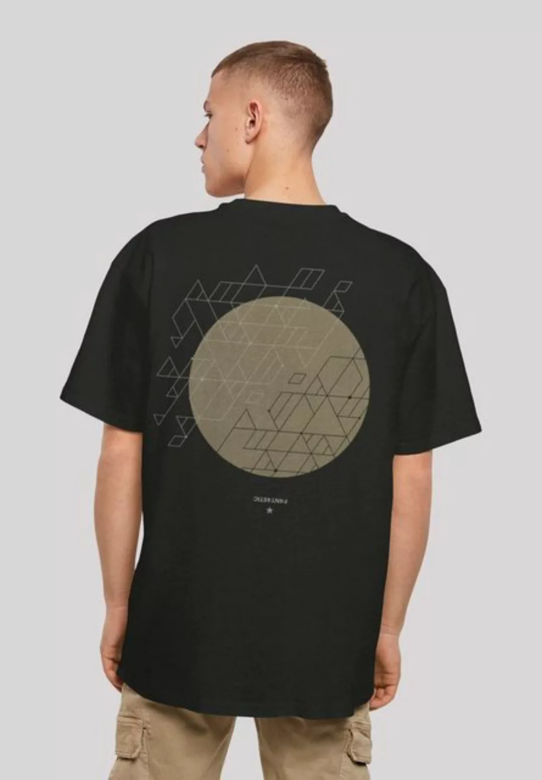 F4NT4STIC T-Shirt "Geometric Grau", Print günstig online kaufen