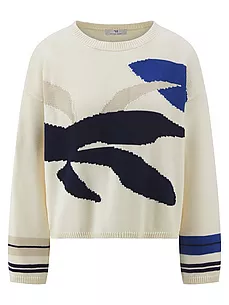 Rundhals-Pullover Peter Hahn weiss günstig online kaufen