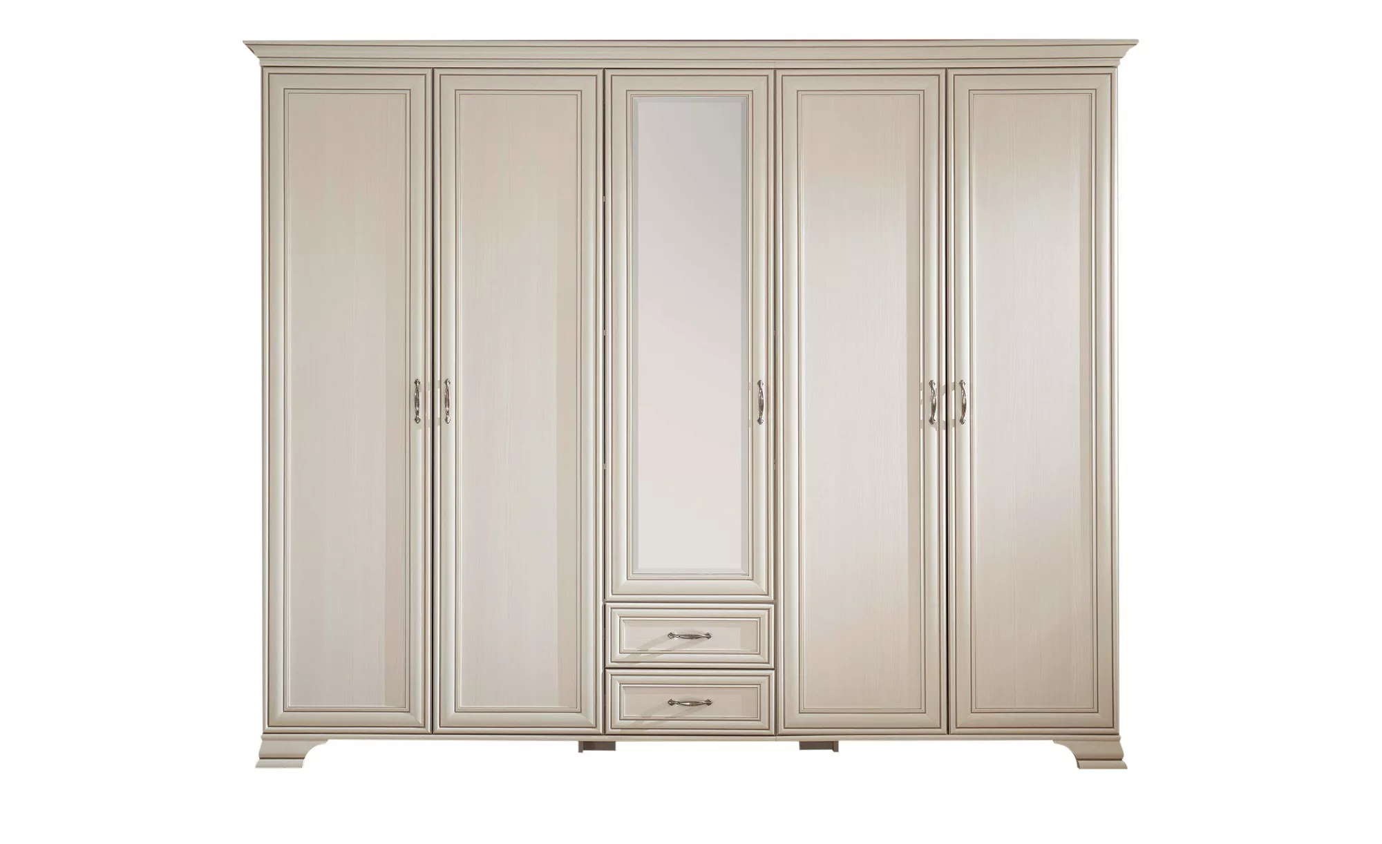 Kleiderschrank  Venedig - weiß - 258 cm - 212 cm - 64 cm - Sconto günstig online kaufen