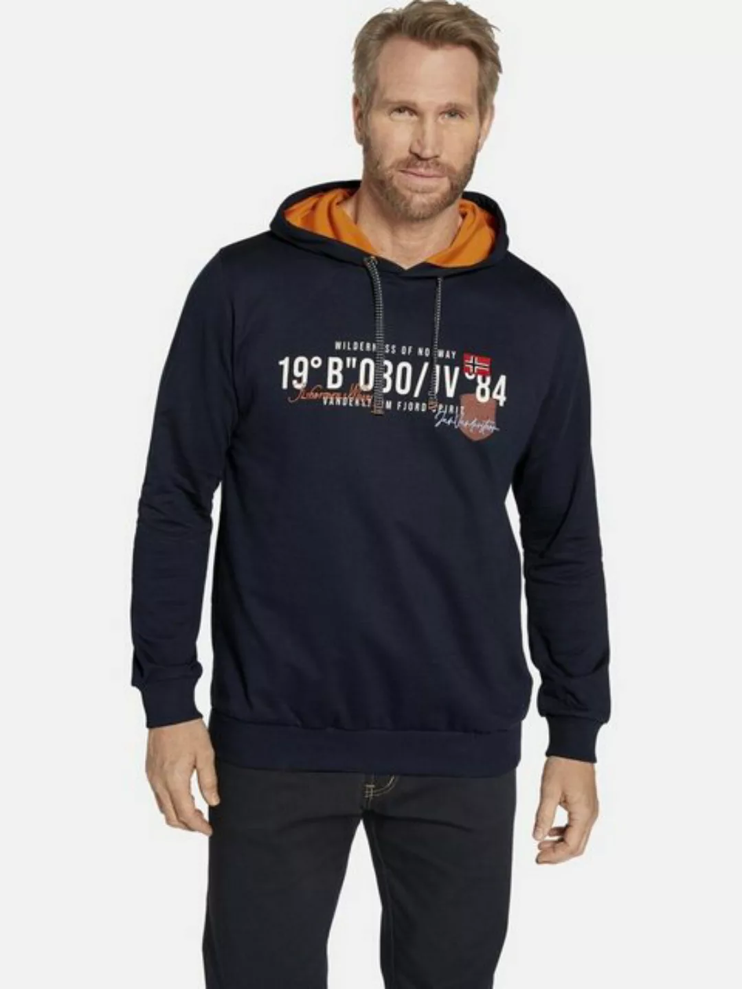 Jan Vanderstorm Kapuzensweatshirt JORRIT mit Kapuze günstig online kaufen