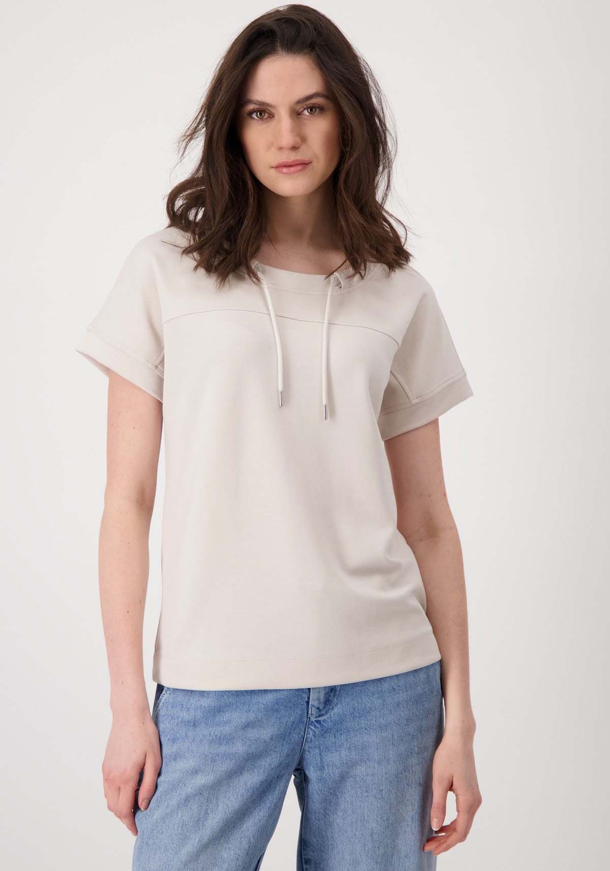 Monari Sweatshirt, mit Kordeldurchzug günstig online kaufen