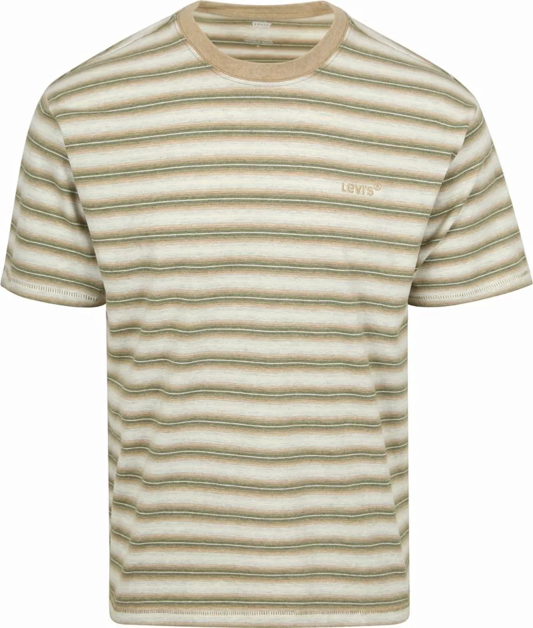 Levi's T-shirt Red Vintage Stripe Paloma - Größe L günstig online kaufen