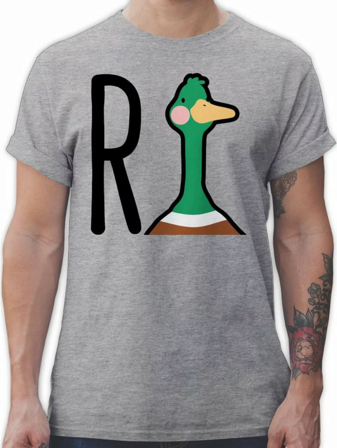 Shirtracer T-Shirt R Ente Rente Rentner Rentnerin Ruhestand Geschenk Rentne günstig online kaufen