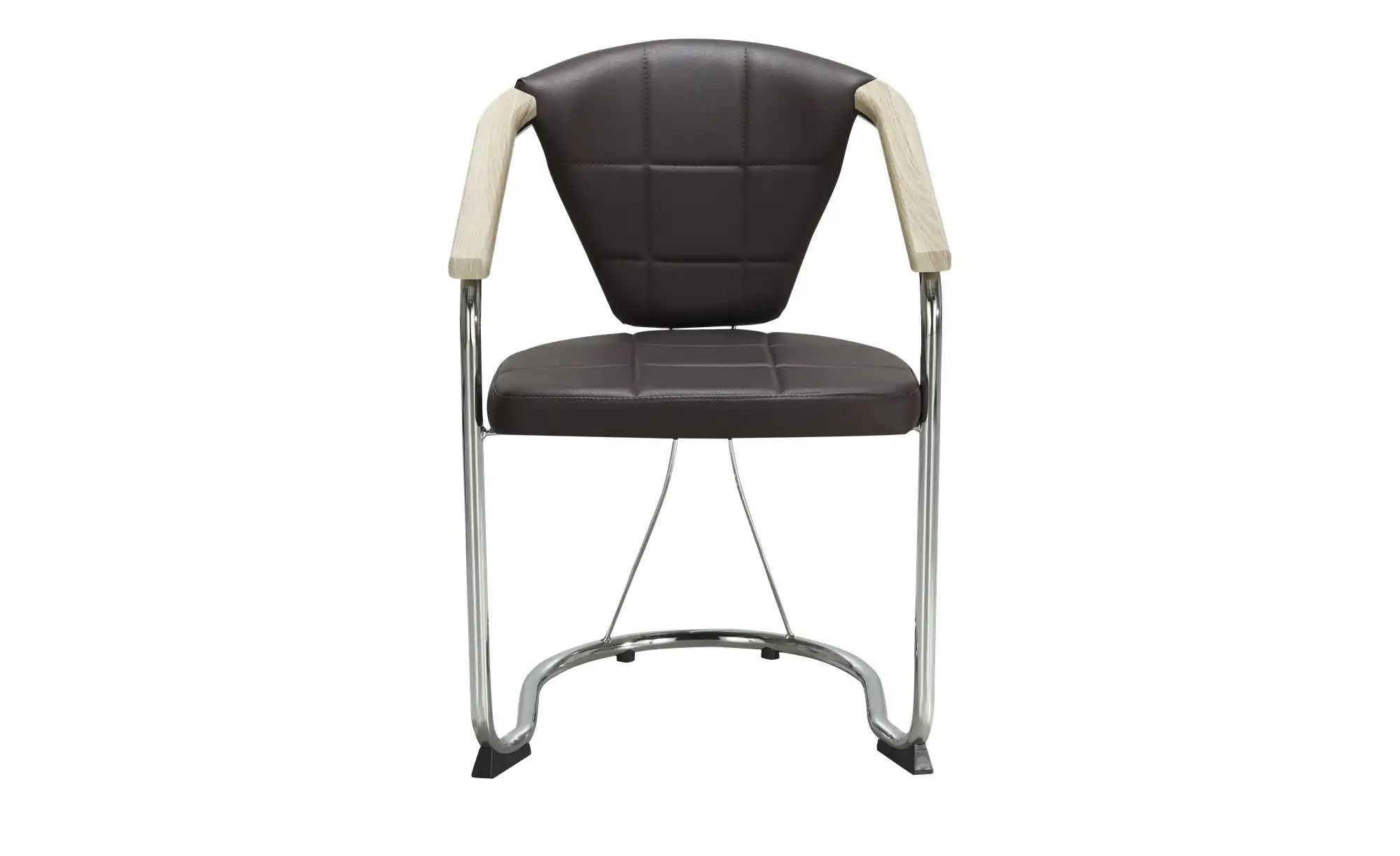 Armlehnstuhl 4er-Set  Morgan ¦ braun ¦ Maße (cm): B: 55 H: 85 T: 57.0 Stühl günstig online kaufen