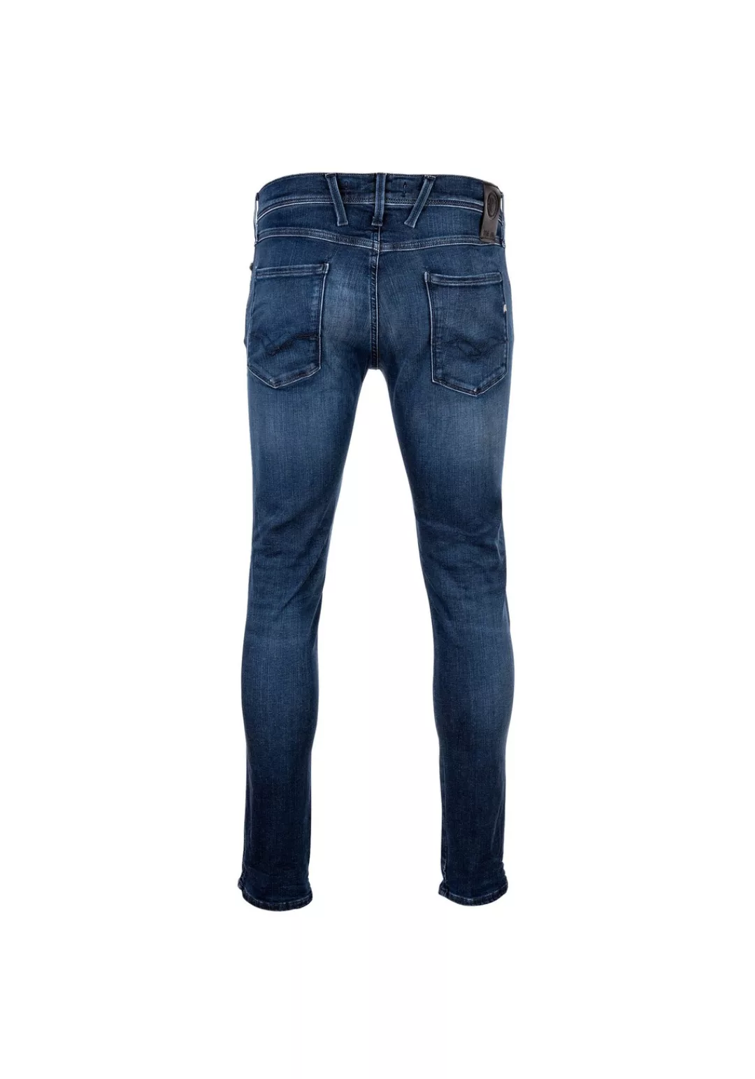 Replay Herren Jeans ANBASS - Slim Fit - Blau - Dark Blue Denim Hyperflex St günstig online kaufen