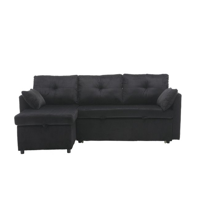 MODFU Sofa Modulares Ecksofa L-förmiges modulares Sofa, mit umkehrbarer Cha günstig online kaufen