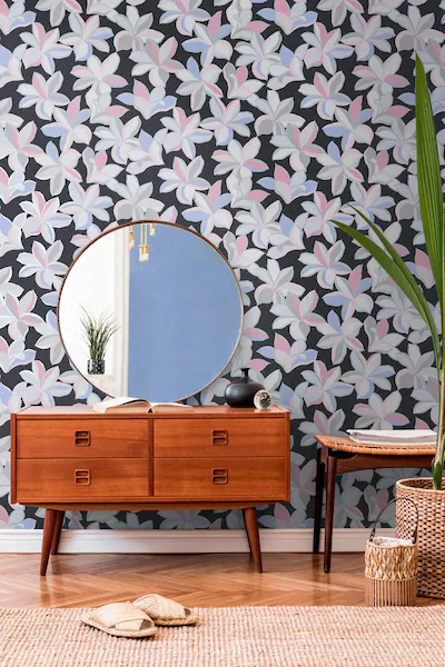 living walls Vliestapete »House of Turnowsky Designertapete Floral«, matt-l günstig online kaufen