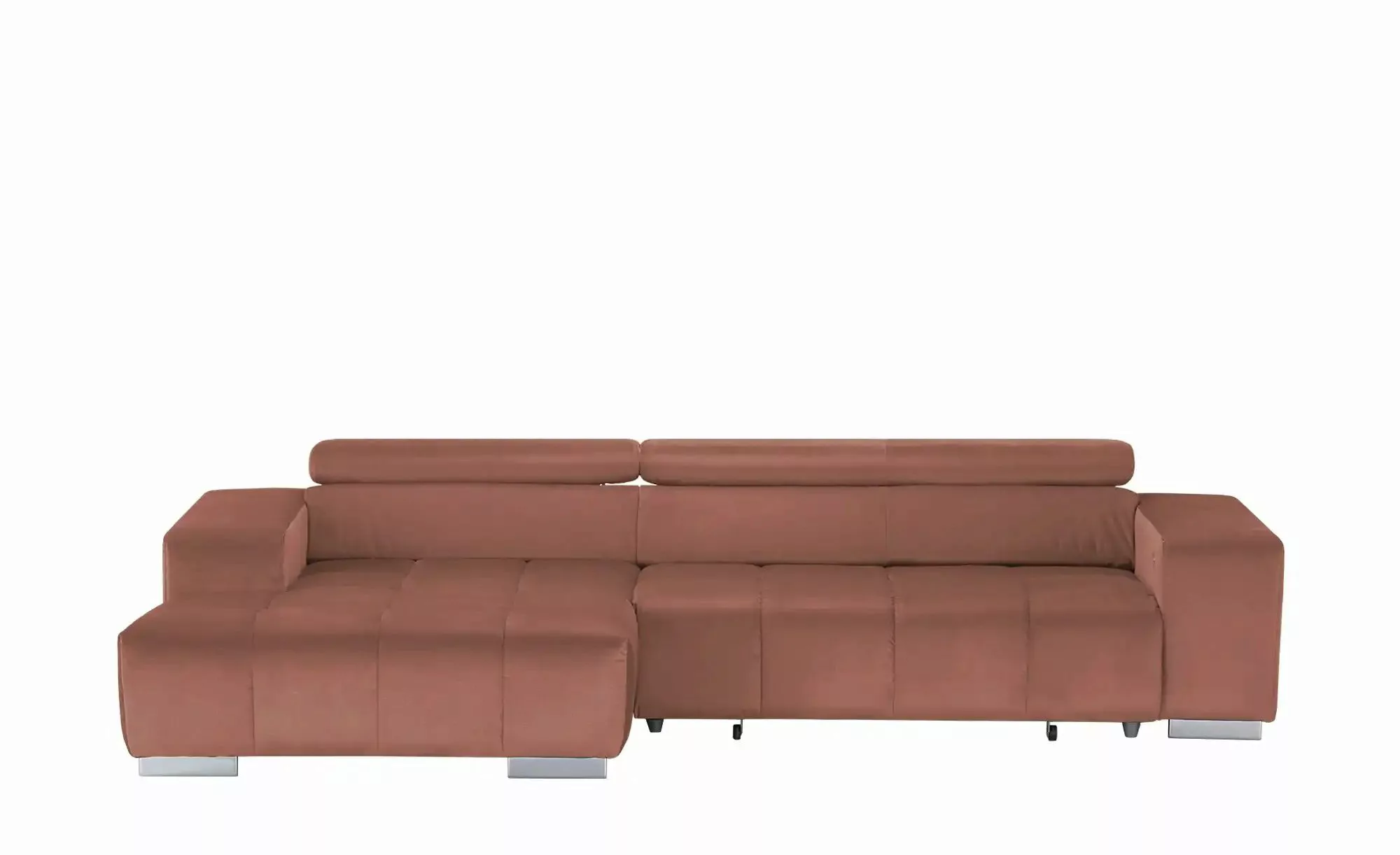 uno Ecksofa mit Kopfteilverstellung Origo ¦ orange ¦ Maße (cm): B: 307 H: 7 günstig online kaufen