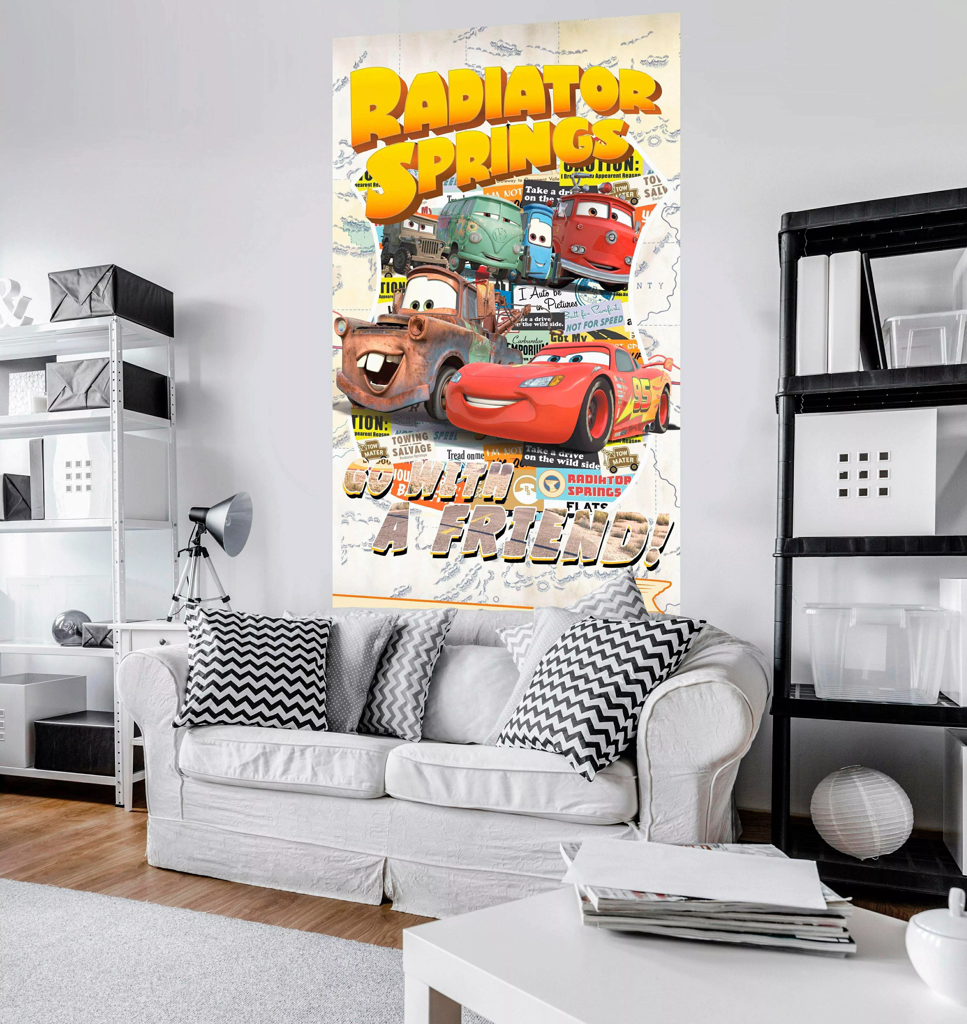 Komar Vliestapete »Cars Take The Open Road«, 120x200 cm (Breite x Höhe), Vl günstig online kaufen