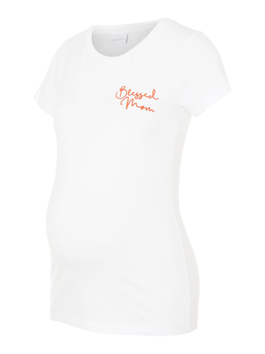 MAMA.LICIOUS Mlcamomile Umstands-t-shirt Damen White günstig online kaufen