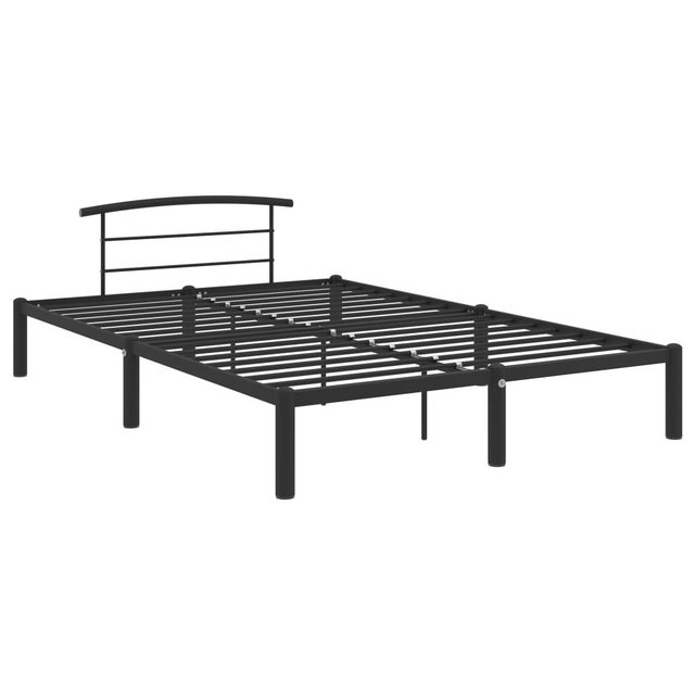 Bettgestell Schwarz Metall 120x200 Cm günstig online kaufen