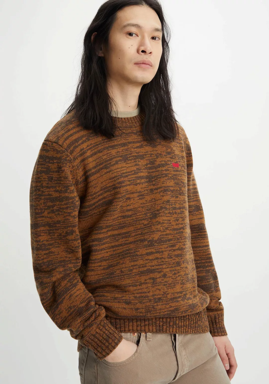 Levis Wollpullover "ORIGINAL HM SWEATER", in klassischer Rundhalsform günstig online kaufen