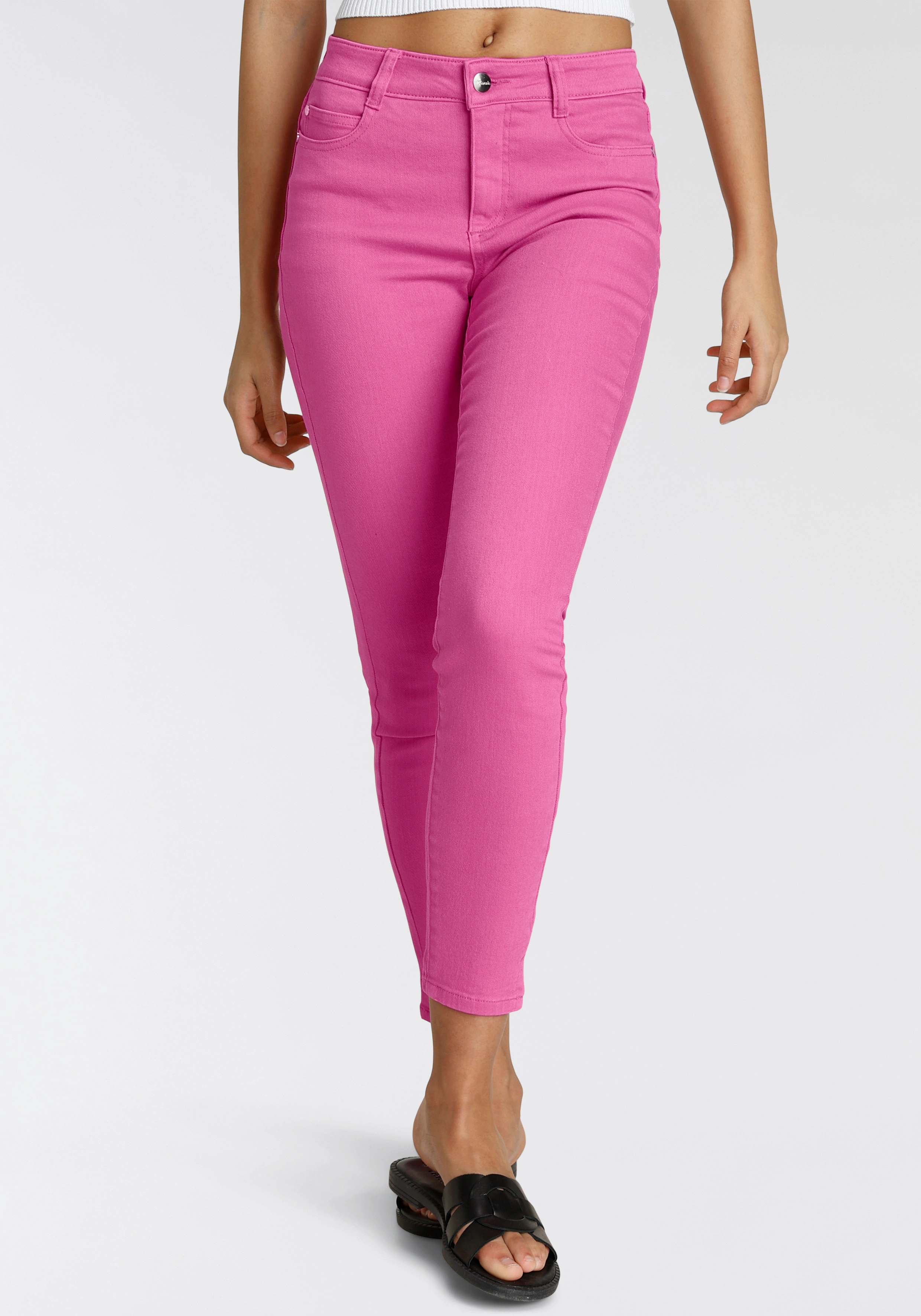Tamaris 5-Pocket-Jeans, im Coloured-Denim-Look günstig online kaufen