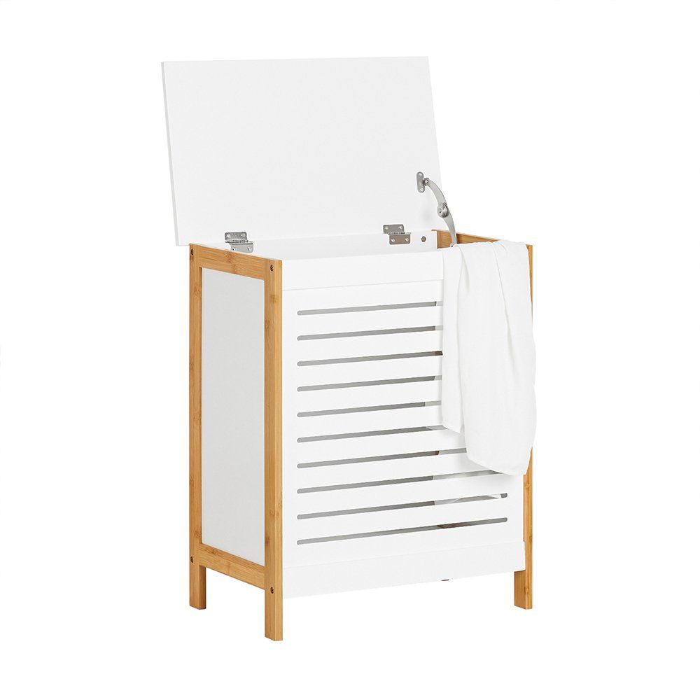 SoBuy Wäschetruhe FSS66, Badkommode Badschrank Wäscheschrank günstig online kaufen
