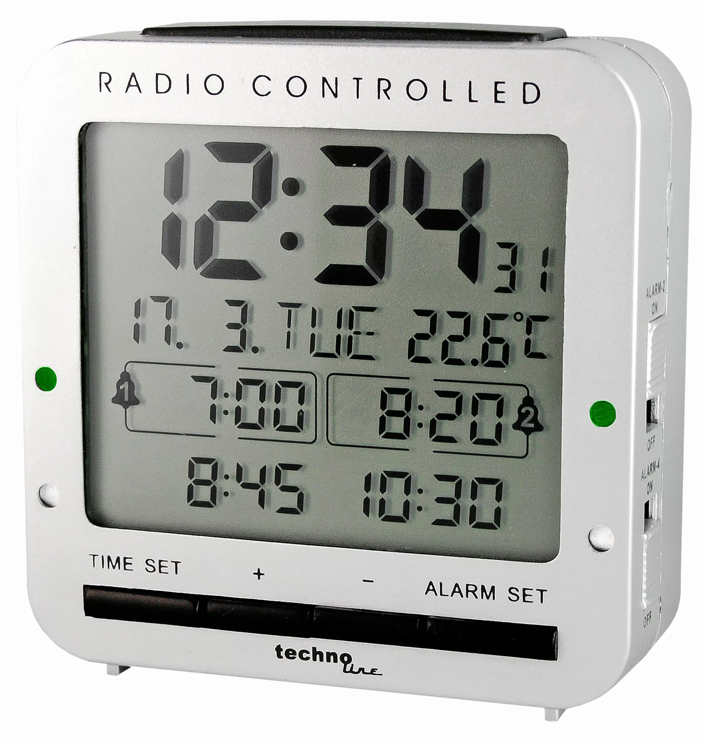technoline Funkwecker WT 245 mit 4 günstig online kaufen
