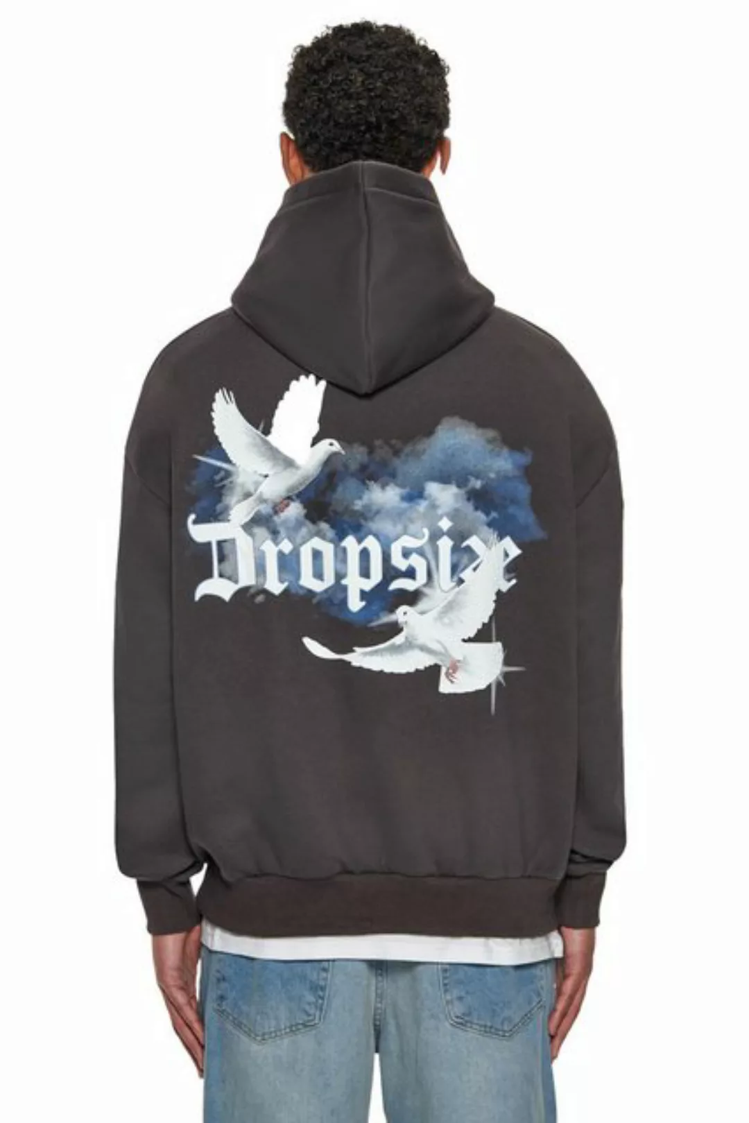 Dropsize Hoodie Heavy Cloud Dove S günstig online kaufen