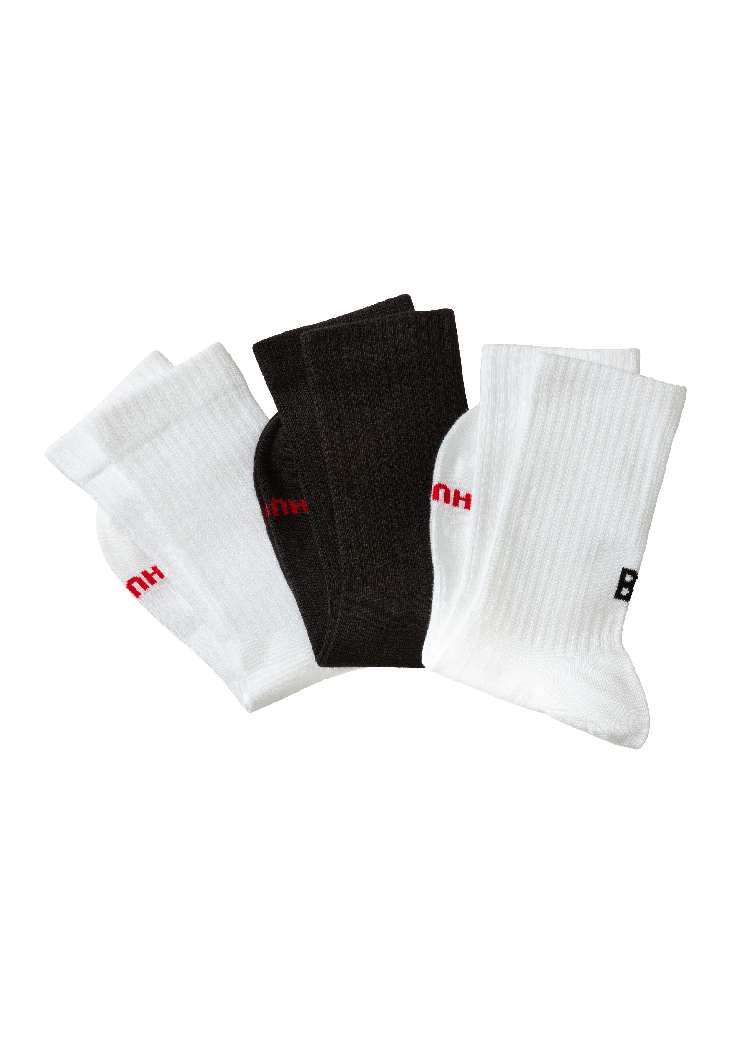 HUGO Freizeitsocken 3P QS MESSAGES CC günstig online kaufen