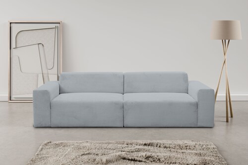 WERK2 Sofa Zeus 3-Sitzer, Curvy Trend 3-Sitzer mit urbaner Optik günstig online kaufen