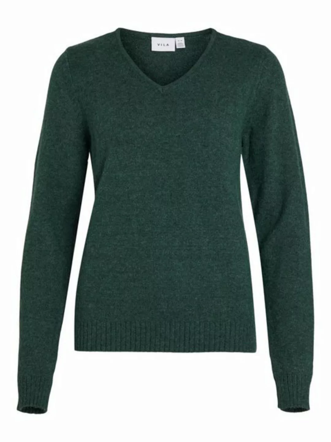 Vila Strickpullover Dünner Strickpullover Basic Stretch Sweater VIRIL 4595 günstig online kaufen