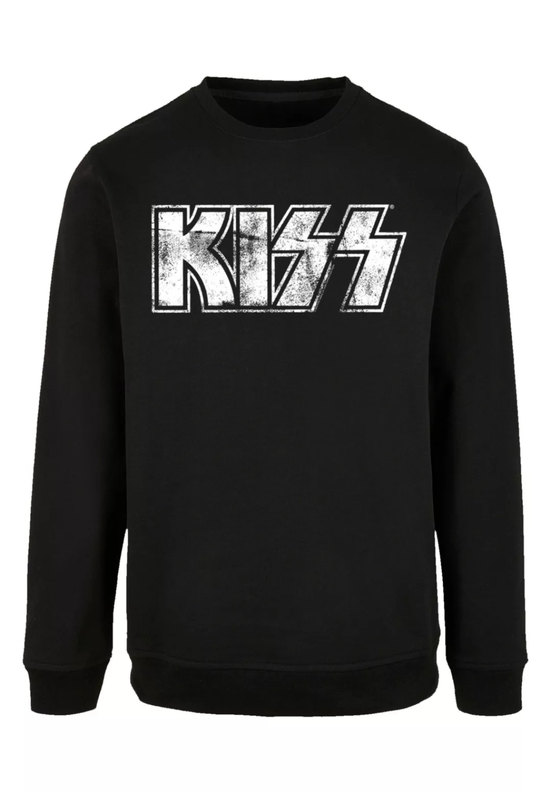 F4NT4STIC Sweatshirt "Kiss Rock Band Vintage Logo", Premium Qualität, Musik günstig online kaufen