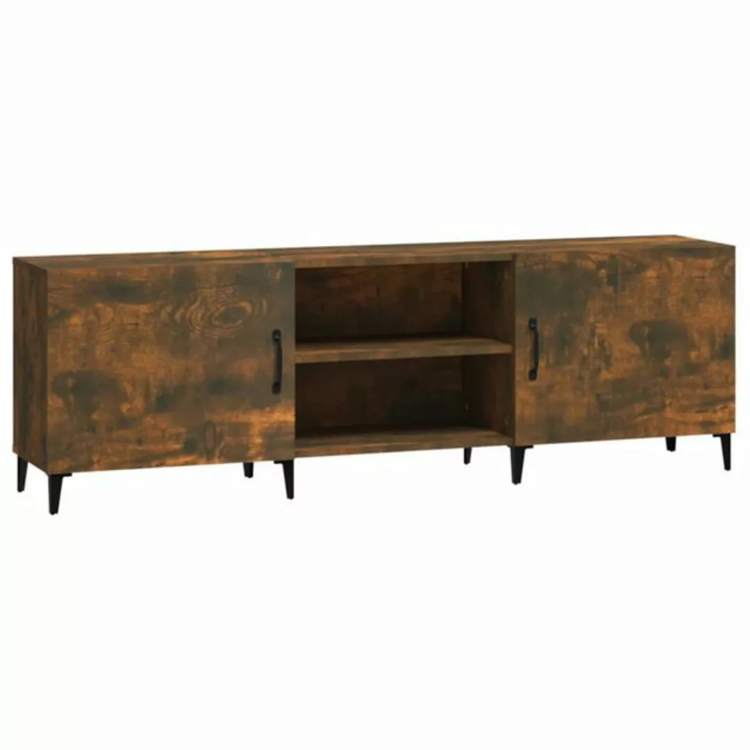 furnicato TV-Schrank Räuchereiche 150x30x50 cm Holzwerkstoff günstig online kaufen