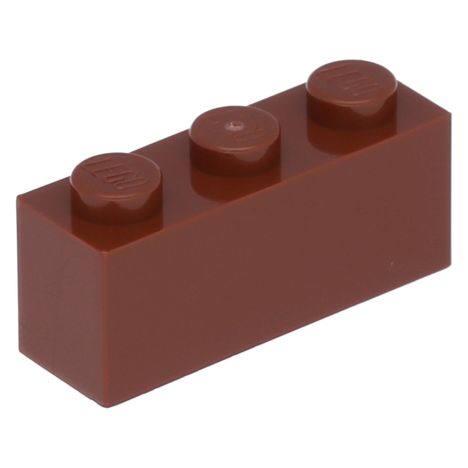 LEGO® 100x LEGO Stein 1x3, Rotbraun günstig online kaufen