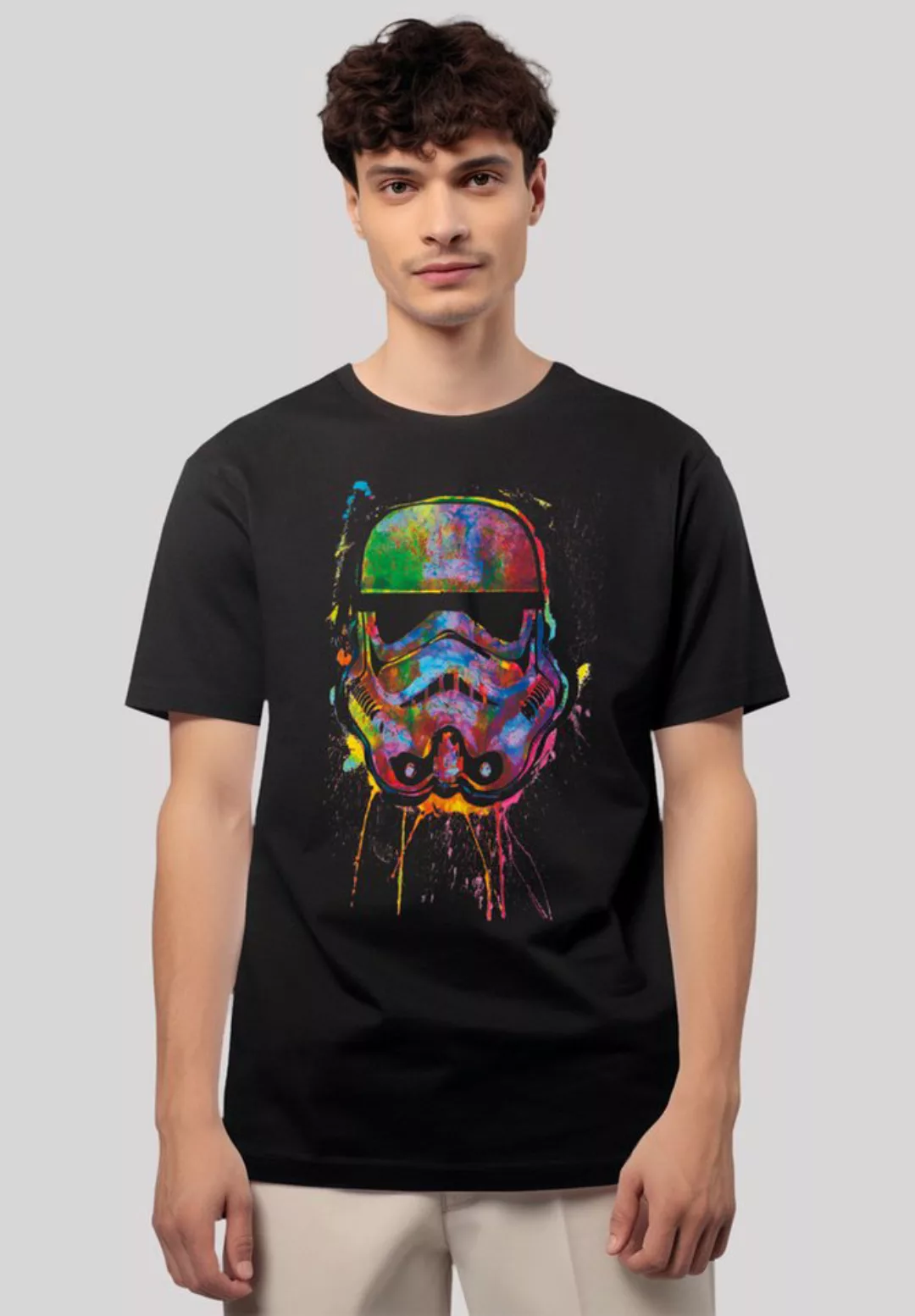 F4NT4STIC T-Shirt "Star Wars Stormtrooper Paint Splats", Premium Qualität günstig online kaufen