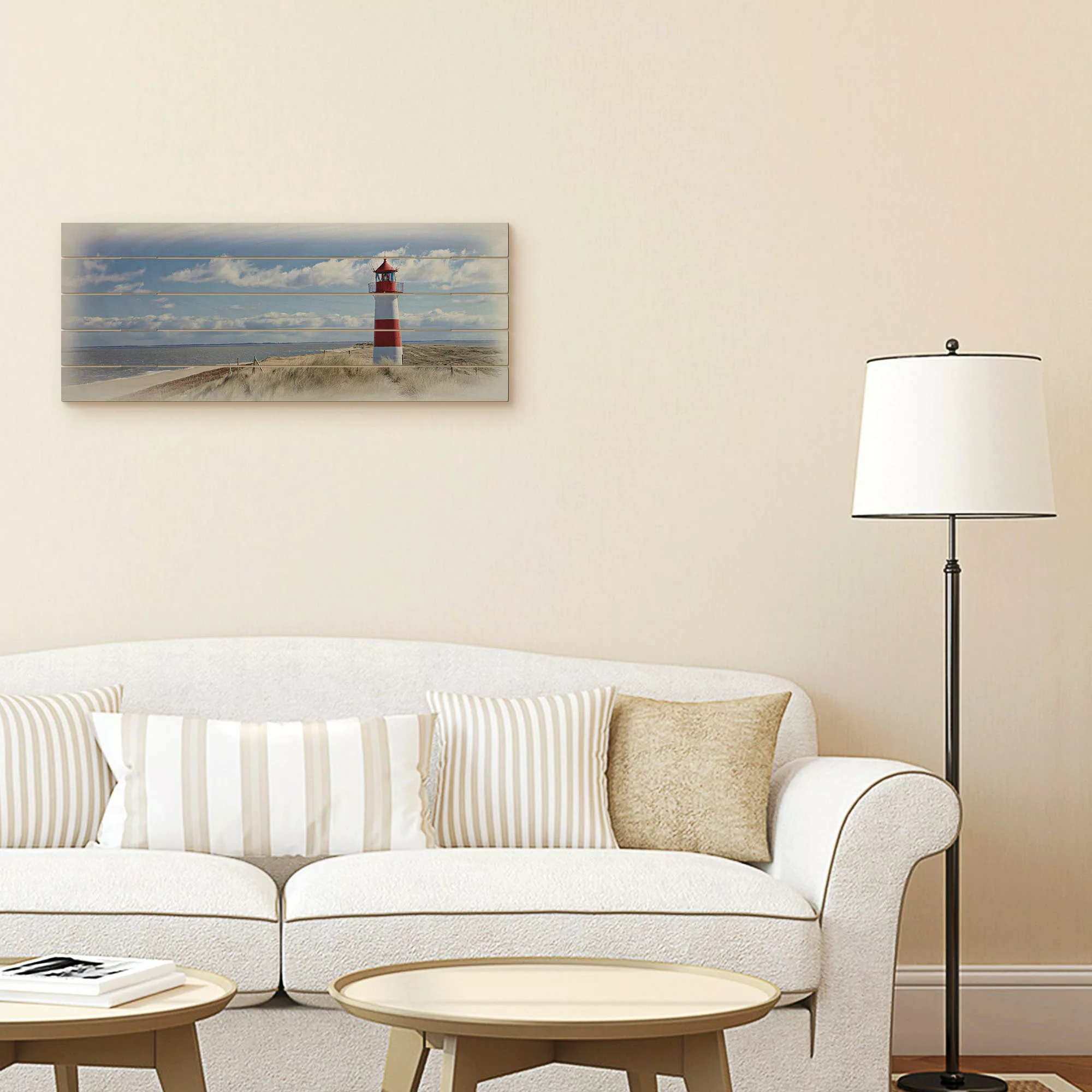 Artland Holzbild "Leuchtturm Sylt", Gebäude, (1 St.) günstig online kaufen