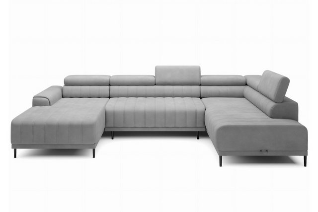 Friderik-EU Ecksofa CALDO XL U-formig Bettkasten 342 cm Schlaffunktion Rela günstig online kaufen