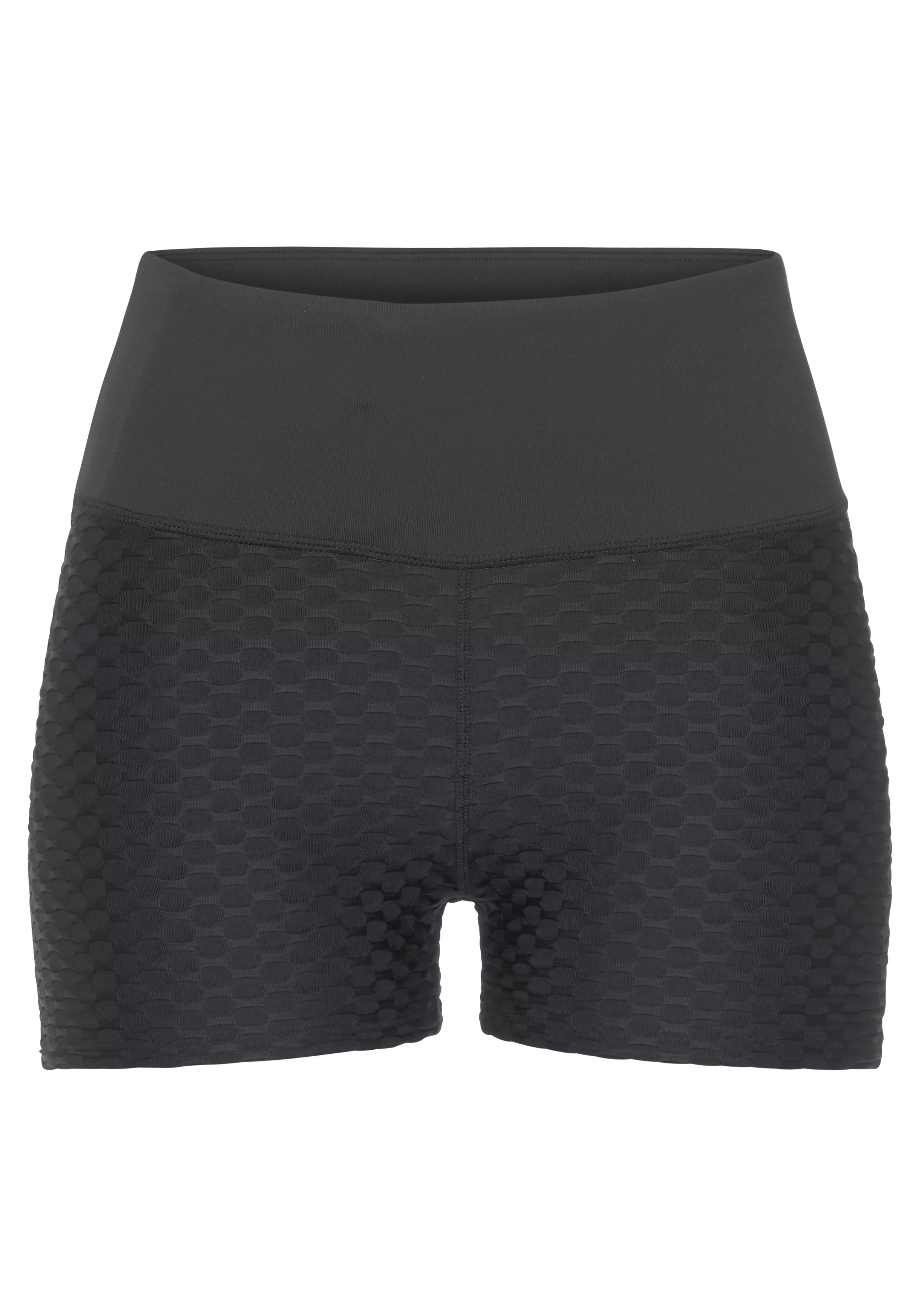 Vivance active Shorts "-Kurze Hose", mit breitem Bund und Wabenoptik günstig online kaufen