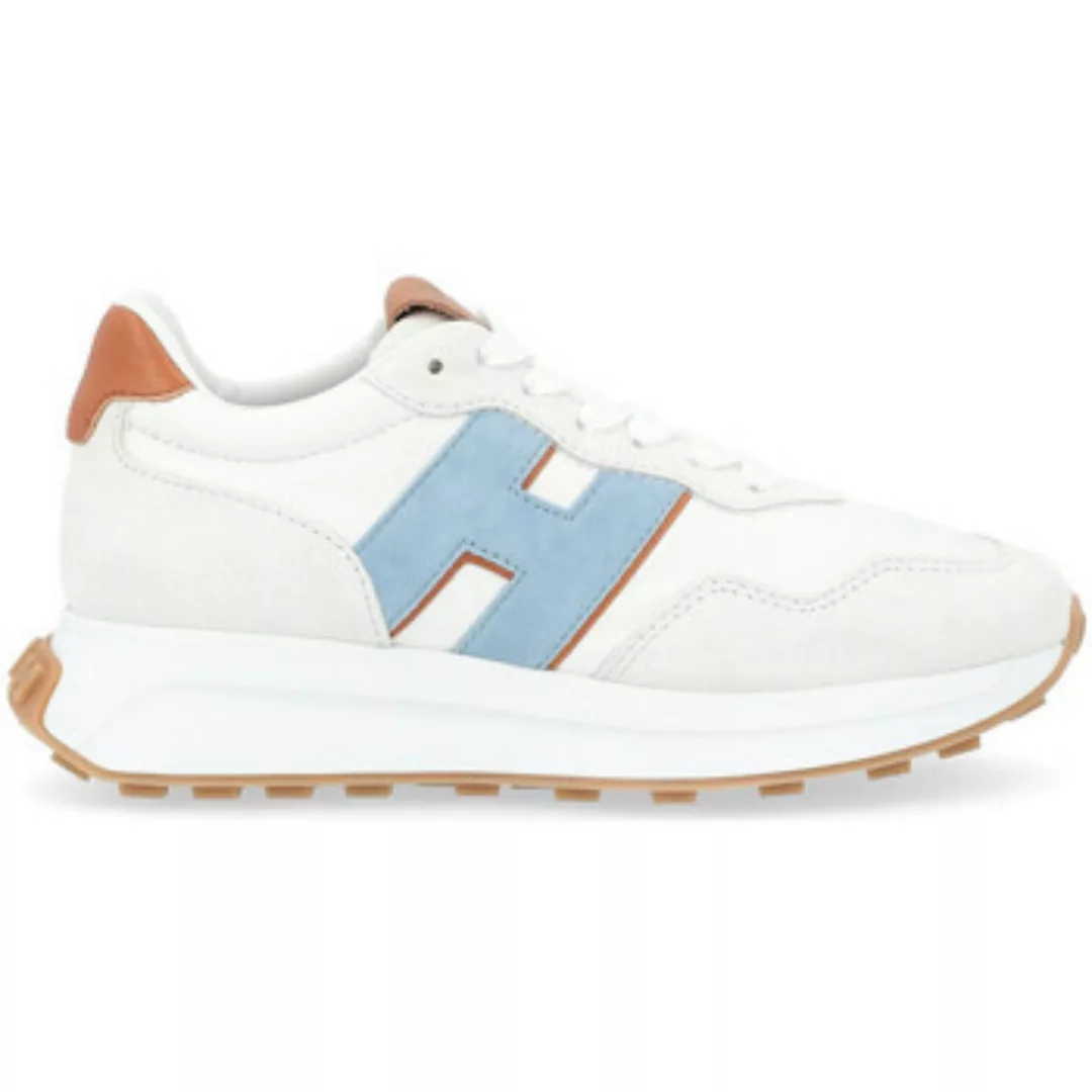Hogan  Sneaker Sneakers  H641 in Leder und Blau günstig online kaufen