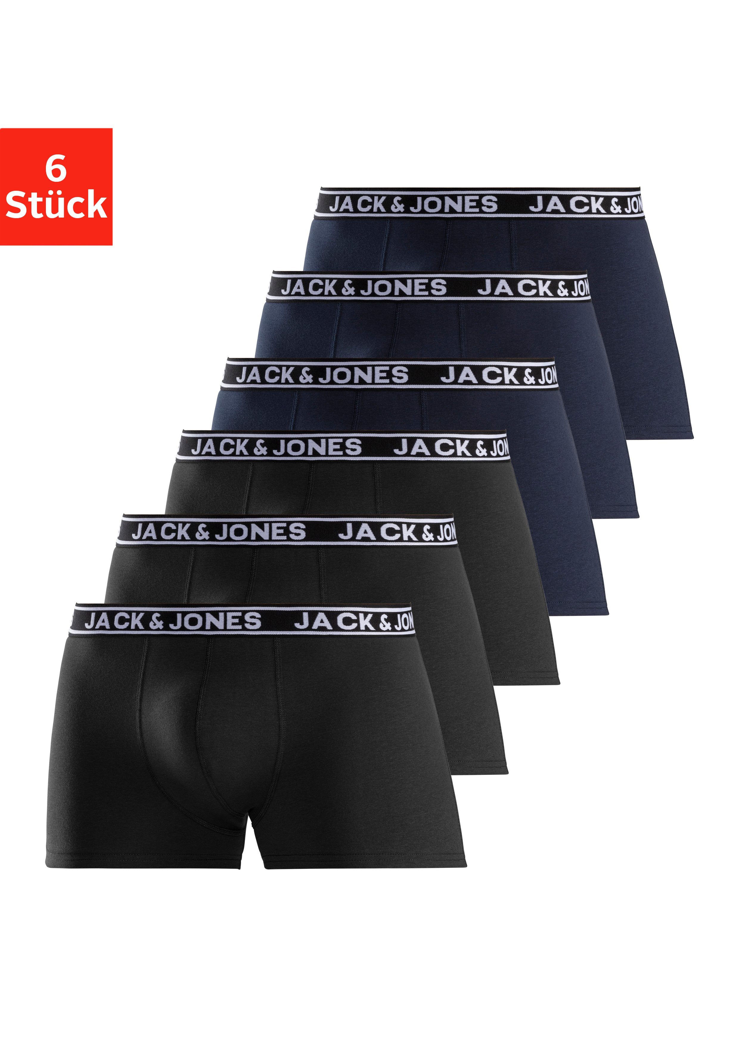 Jack & Jones Trunk "JACCRISP im 6er Pack mit Logobund und Stretchkomfort", günstig online kaufen