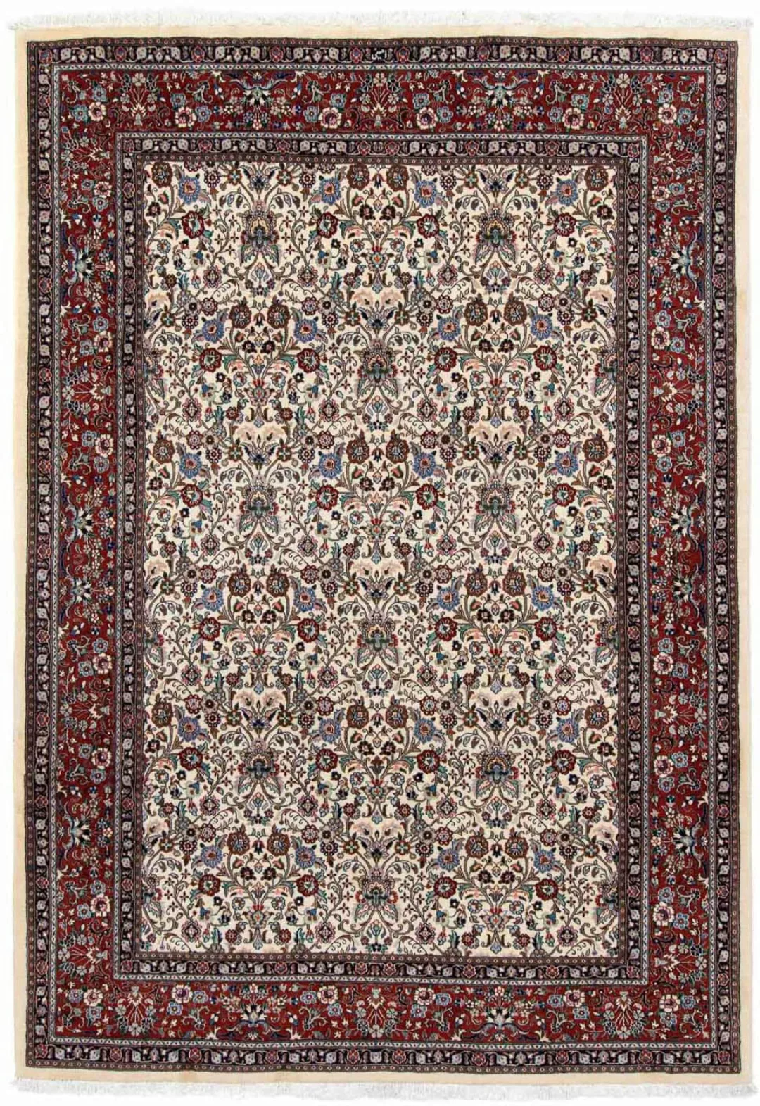 morgenland Wollteppich »Moud Blumenmuster 289 x 194 cm«, rechteckig, Unikat günstig online kaufen