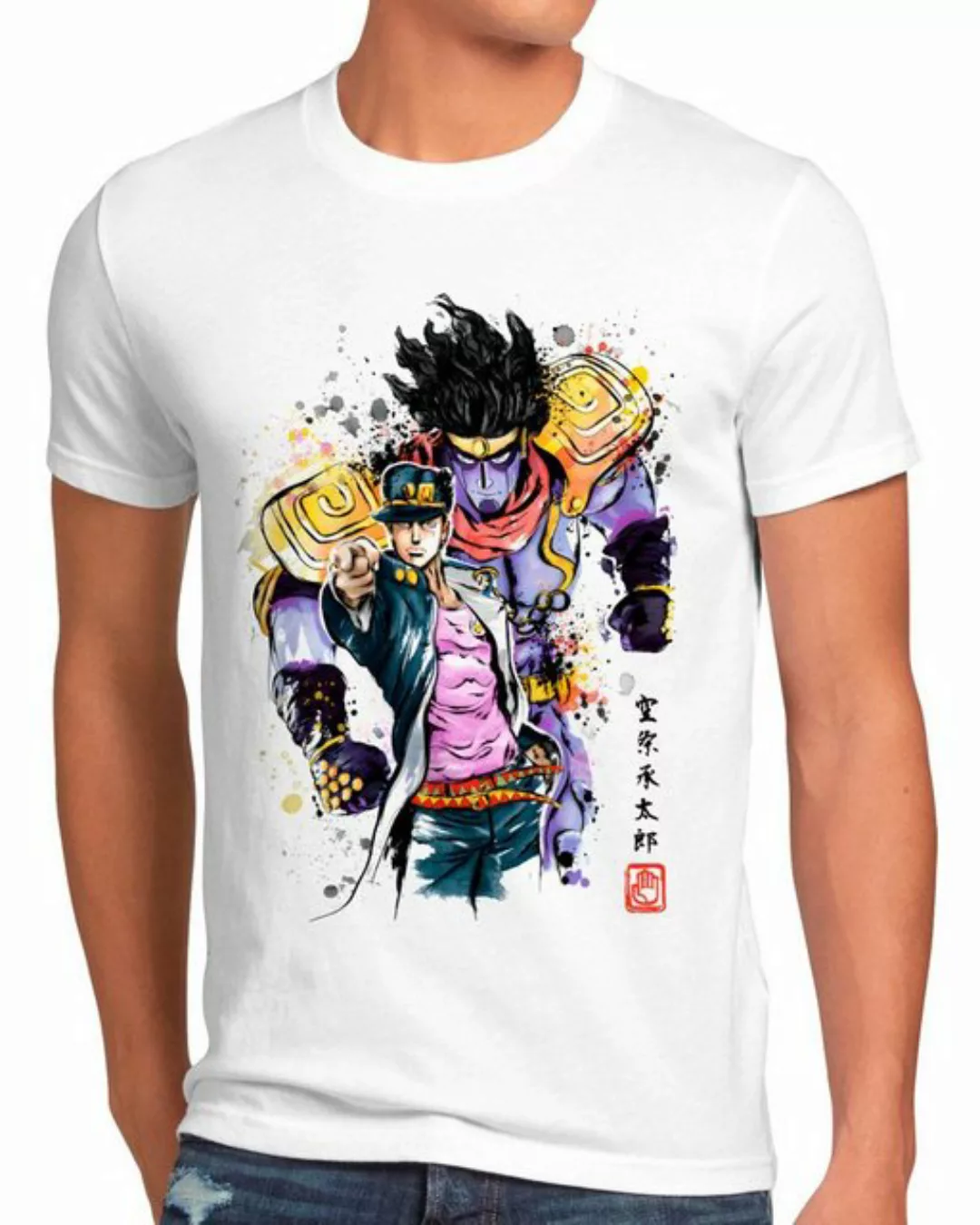 style3 Print-Shirt adventure jojos anime japan manga bizarre günstig online kaufen