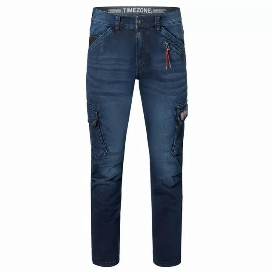 TIMEZONE Cargojeans RogerTZ - used blue black wash günstig online kaufen