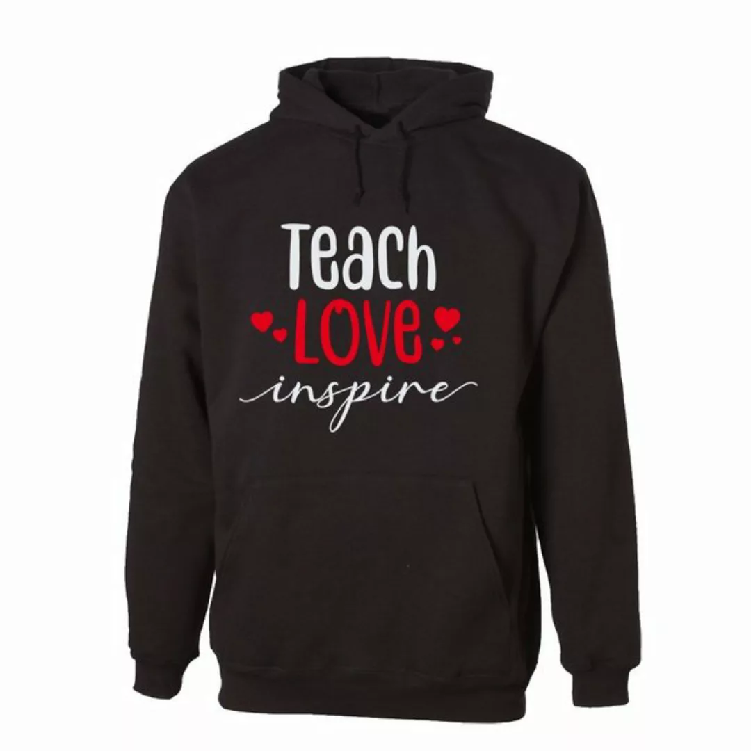 G-graphics Hoodie Teach, love, inspire mit trendigem Frontprint, Aufdruck a günstig online kaufen