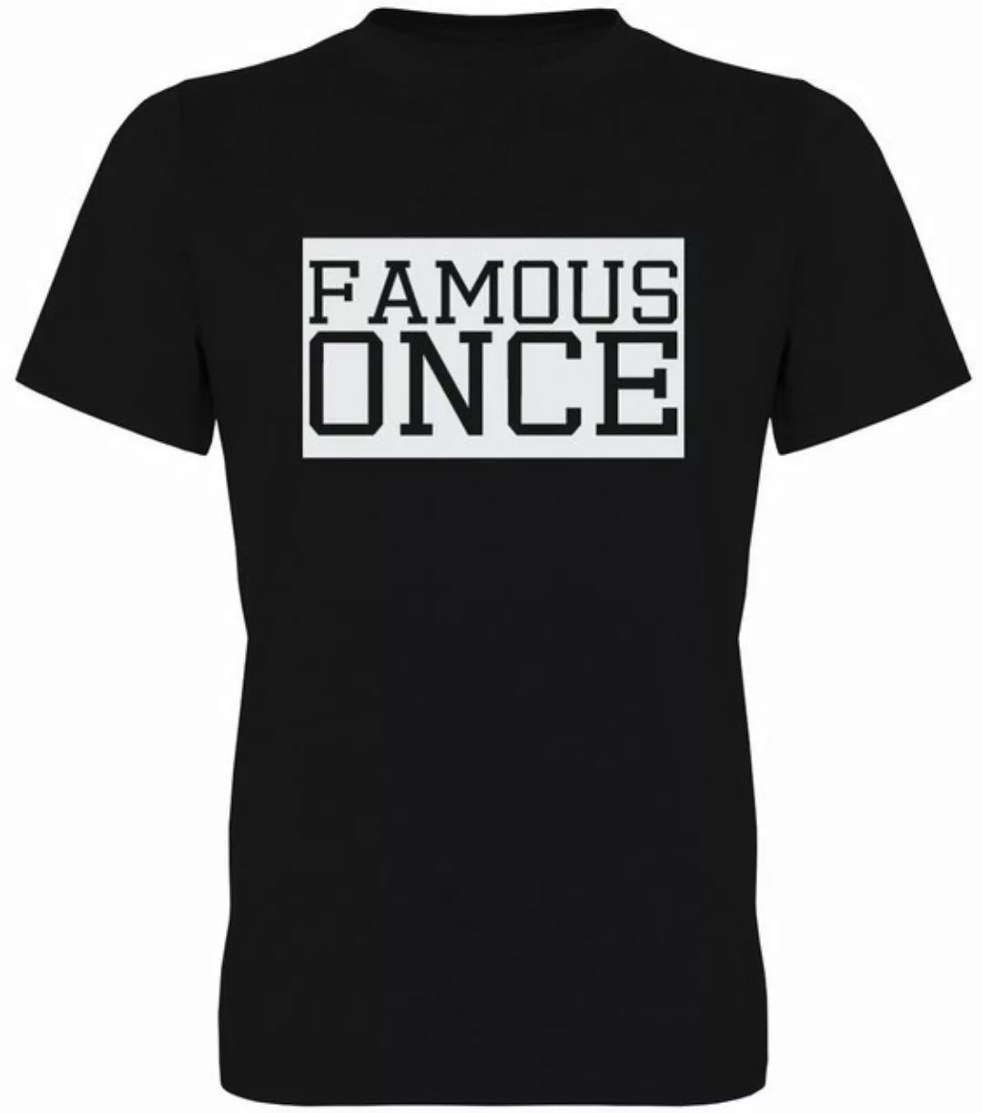 G-graphics T-Shirt Famous once Herren T-Shirt, mit Frontprint, mit Spruch / günstig online kaufen