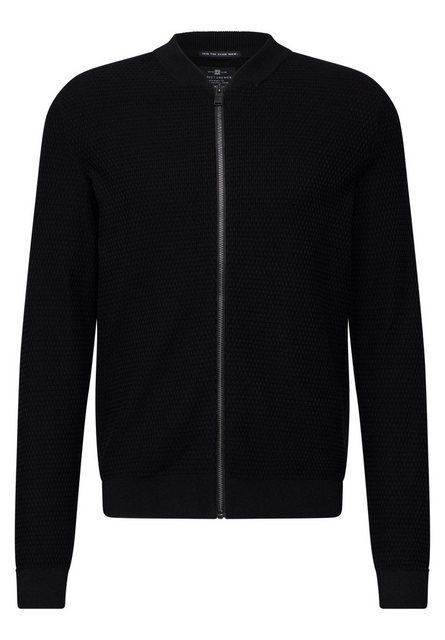 STREET ONE MEN Strickjacke aus reiner Baumwolle günstig online kaufen