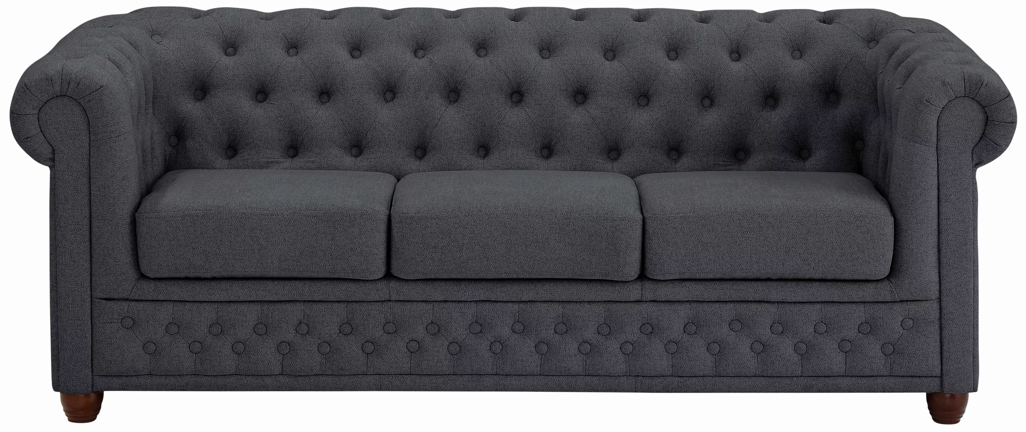 Home affaire Chesterfield-Sofa "New Castle", mit hochwertiger Knopfheftung günstig online kaufen