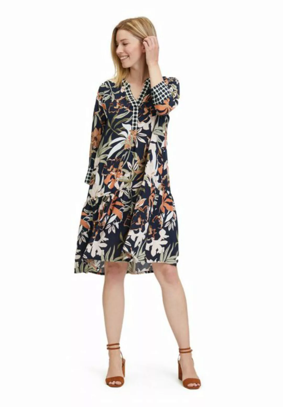 Kleid 3/4-Arm Betty Barclay blau günstig online kaufen
