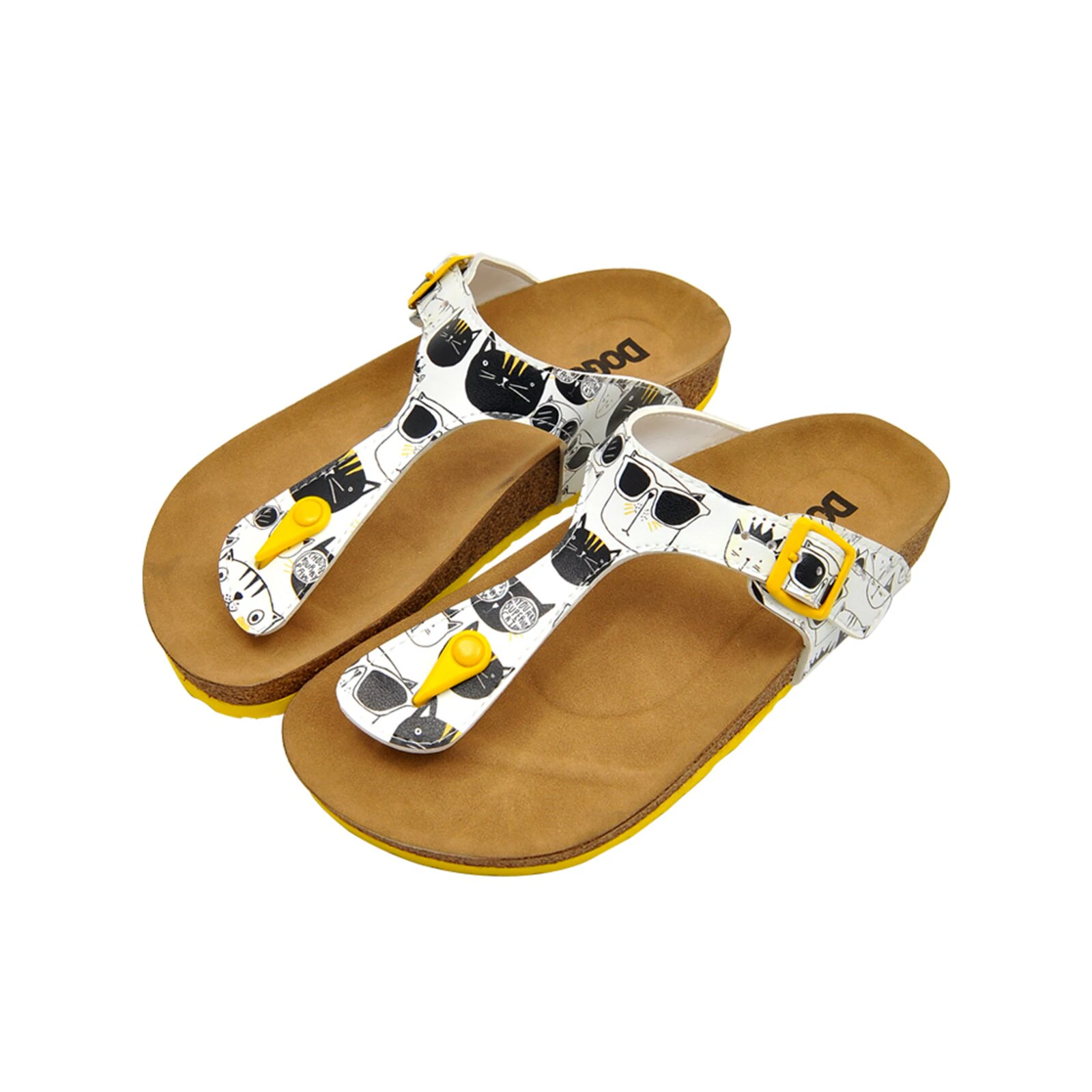 DOGO Zehentrenner "Damen Lila Dogo Lila Sandalen Vegan Damen Sandalen/ Sand günstig online kaufen