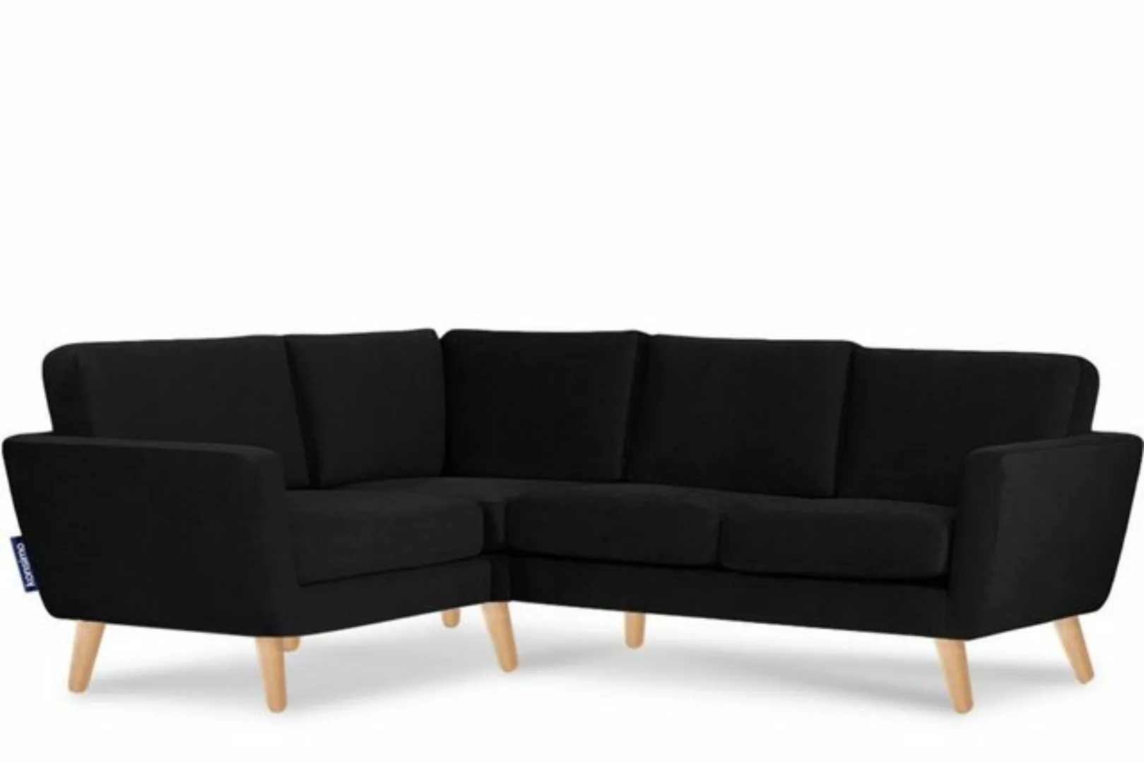 KONSIMO Ecksofa TAGIO Linke Eckcouch, Scandi-Stil, mit Armlehnen, Made in E günstig online kaufen